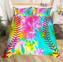 Load image into Gallery viewer, Beautiful Tie Dyed Quilt Cover/Bedding Sets