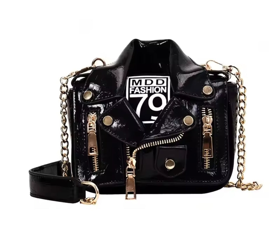 Womens Jacket Design Messenger Handbag