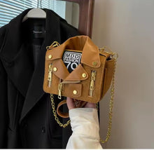 Load image into Gallery viewer, Womens Jacket Design Messenger Handbag