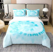 Load image into Gallery viewer, Beautiful Tie Dyed Quilt Cover/Bedding Sets