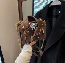 Load image into Gallery viewer, Womens Jacket Design Messenger Handbag