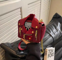Load image into Gallery viewer, Womens Jacket Design Messenger Handbag