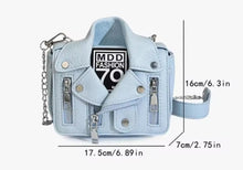 Load image into Gallery viewer, Womens Jacket Design Messenger Handbag