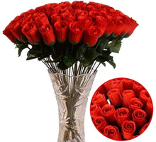 Load image into Gallery viewer, Single Red Artificial Roses