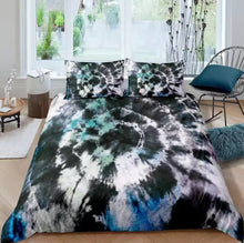 Load image into Gallery viewer, Beautiful Tie Dyed Quilt Cover/Bedding Sets
