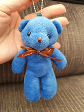 Charger l&#39;image dans la galerie, CUTE SMALL HOMEMADE COLOURFUL BEARS - KEYCHAINS