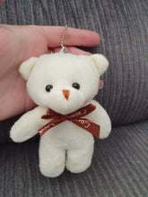 Charger l&#39;image dans la galerie, CUTE SMALL HOMEMADE COLOURFUL BEARS - KEYCHAINS