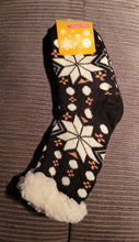 Load image into Gallery viewer, Warm, Fluffy Patterned Winter Socks