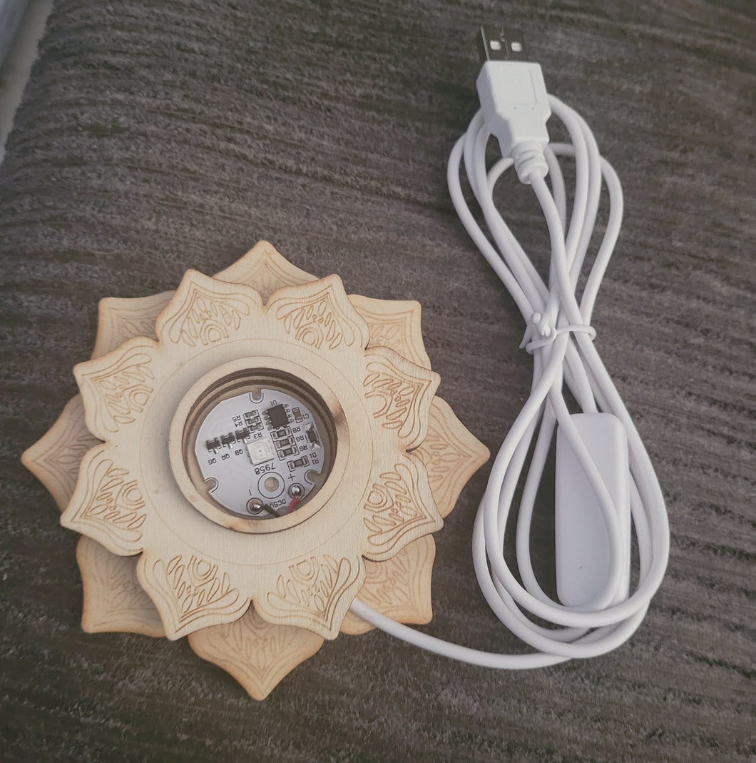 Crystal Display Stand/Lamp