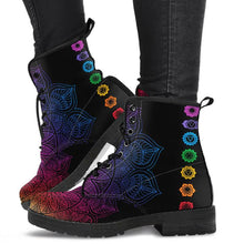 Load image into Gallery viewer, Ladies Gorgeous Digital Printed Autumn/Winter Chakra Pattern Boots