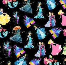 Load image into Gallery viewer, Ladies Beautiful Bright Coloured Disney Leggings