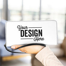 Load image into Gallery viewer, Womens Long Clutch/Purse/Wallet - Personalised Owl Print