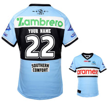 Load image into Gallery viewer, 2022 Cronulla Sharks Heritage/Indigenous/HOME/Away/ANZAC Replica Jerseys