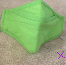 Load image into Gallery viewer, Cotton Masks - Wash &amp; Wear plus filters