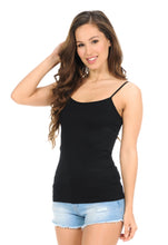 Load image into Gallery viewer, Basic Spaghetti Strap Spandex Plus Size Camisole