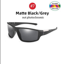 Carica l&#39;immagine nel visualizzatore di Gallery, NEW Photochromic Sunglasses - Matte Black Sports, Colour Changing Sunglasses