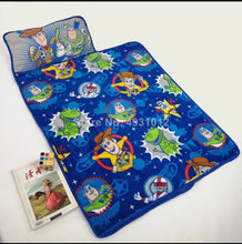 Laden Sie das Bild in den Galerie-Viewer, ALL-IN-ONE Kids Portable Nap Mat/Sleeping Bag - With Pillow
