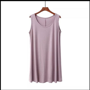 Womens Oversized Casual Solid Colours Top/Nightie/Sleepwear