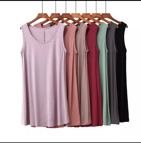 Womens Oversized Casual Solid Colours Top/Nightie/Sleepwear