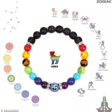 Load image into Gallery viewer, 12 Zodiac Signs Constellation Charm Bracelets