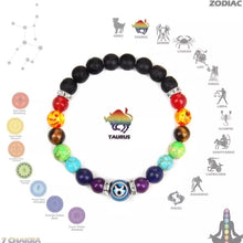 Cargar imagen en el visor de la galería, 12 Zodiac Signs Constellation Charm Bracelets