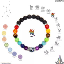 Charger l&#39;image dans la galerie, 12 Zodiac Signs Constellation Charm Bracelets