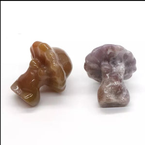 Unique Mushroom Lady Gemstones
