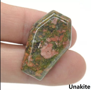Cute Mini Coffin Gemstones