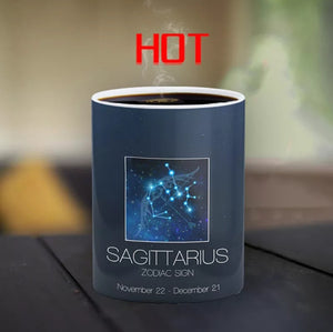New 12 Constellations Magic Creative Starry Night Colour Changing Mugs