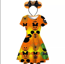Carica l&#39;immagine nel visualizzatore di Gallery, Girls Halloween Trick Or Treat Dress-Ups