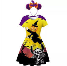 Cargar imagen en el visor de la galería, Girls Halloween Trick Or Treat Dress-Ups