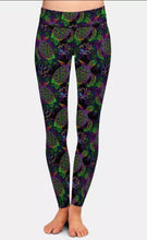 Load image into Gallery viewer, Ladies Gorgeous Rainbow Sea Turtles &amp; Fish Designed Leggings