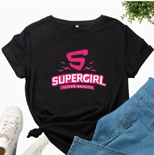 Supergirl Printed Womens Tees