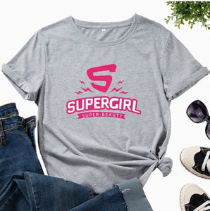 Supergirl Printed Womens Tees
