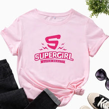 Load image into Gallery viewer, Supergirl Printed Womens Tees