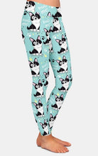 Load image into Gallery viewer, Womens Cute Cartoon Dog Brushed Leggings