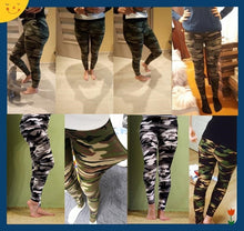 Load image into Gallery viewer, Ladies Fashion Camo &amp; Assorted Printed Stretchy Leggings