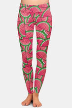 Load image into Gallery viewer, Womens AHH-MAZ-ING Summer 3D Watermelon Printed Leggings