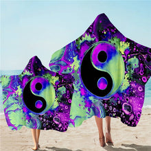 Charger l&#39;image dans la galerie, Adults &amp; Kids Assorted Colourful Hooded Microfiber Towel