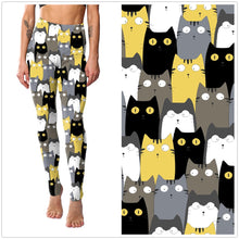 Load image into Gallery viewer, New Women&#39;s Cartoon Printed Fitness Leggings