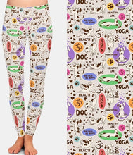 Charger l&#39;image dans la galerie, Ladies 3D Cartoon Dog Yoga Printed Leggings