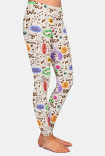 Charger l&#39;image dans la galerie, Ladies 3D Cartoon Dog Yoga Printed Leggings