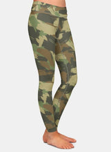 Load image into Gallery viewer, Womens 3D Camo Graffiti Patterned Leggings