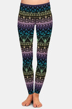 Load image into Gallery viewer, Womens Lovely Aztec Printed Leggings