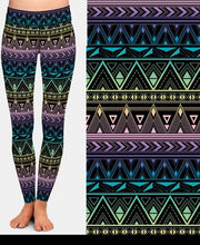 Load image into Gallery viewer, Womens Lovely Aztec Printed Leggings