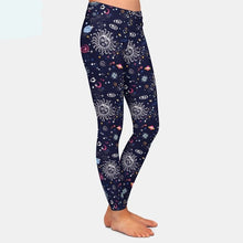 Load image into Gallery viewer, Beautiful Galaxy Solar System Printed Leggings