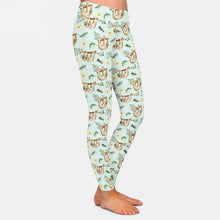 Load image into Gallery viewer, Ladies Mum &amp; Bub Sloth Printed Leggings