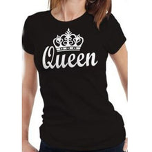 Load image into Gallery viewer, Mens &amp; Ladies King &amp; Queen Printed T-Shirts