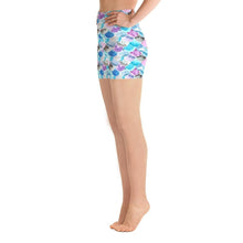 Load image into Gallery viewer, Ladies Summer Fashion Pastel Coloured Fish Scales Printed Shorts