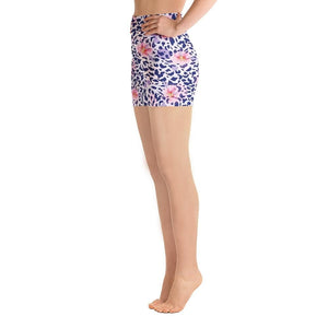 Ladies Summer Floral Leopard Printed Shorts